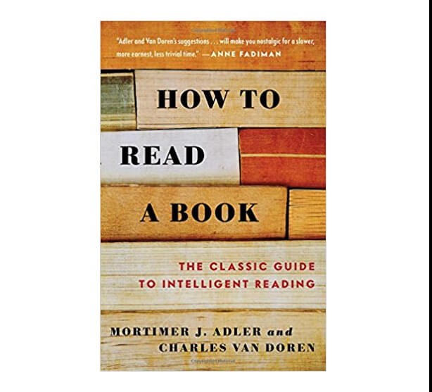 How to read a book - Cover